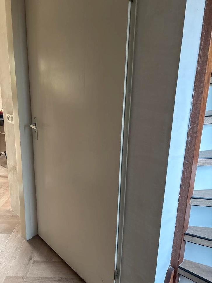 Opdekdeuren & Kozijnen - Gratis Ophalen, Doe-het-zelf en Verbouw, Deuren en Horren, Gebruikt, Binnendeur, 200 tot 215 cm, 80 tot 100 cm