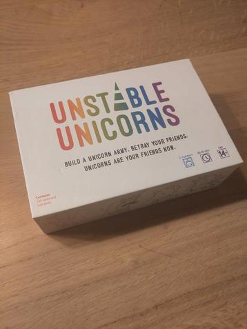 Unstable Unicorns kaartspel - Compleet & Goede Staat beschikbaar voor biedingen
