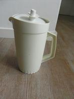 Tupperware kan met deksel, Ophalen of Verzenden, Gebruikt, Crème, Beker of Kan