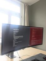 LG 34WP88C 34" Curved UltraWide 3440x1440 IPS USB-C, Ingebouwde speakers, 60 Hz of minder, Ophalen, Gaming