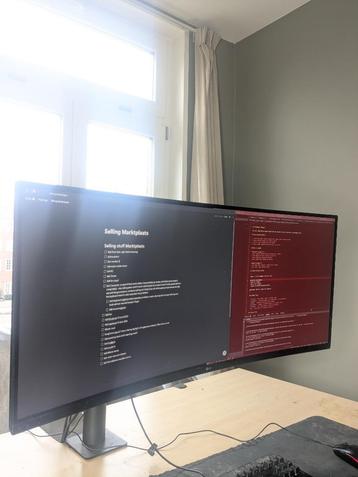 LG 34WP88C 34" Curved UltraWide 3440x1440 IPS USB-C beschikbaar voor biedingen
