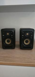 Krk v4 set z.g.a.n., Ophalen of Verzenden, Zo goed als nieuw, Front, Rear of Stereo speakers, Overige merken