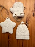 Riviera Maison kerst ornamenten wit steen, Ophalen of Verzenden, Gebruikt