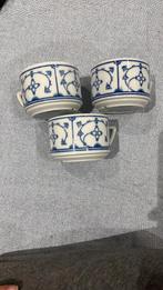 3x blau saks theekopje, Ophalen of Verzenden, Zo goed als nieuw, Overige stijlen, Kop(pen) en/of Schotel(s)