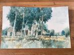Aquarel F. Manders, Ophalen of Verzenden