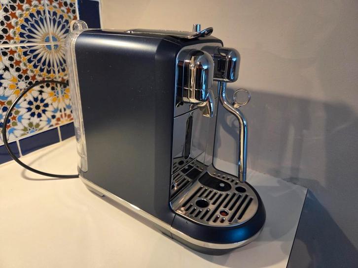 Nespresso Creatista Plus Sage - Perfecte koffie!, Witgoed en Apparatuur, Koffiezetapparaten, Gebruikt, Koffiepads en cups, Espresso apparaat