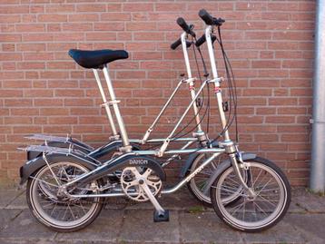 Z.G.A.N originele vouwfietsen Dahon Classic III RVS editie beschikbaar voor biedingen