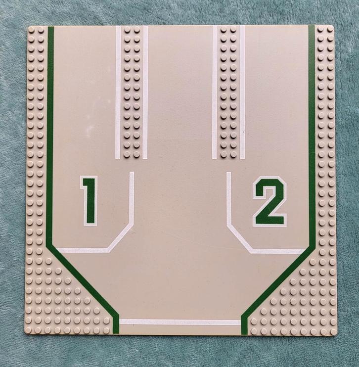 Lego weg bouw plaat met cijfers 1 & 2 (politie / brandweer), Kinderen en Baby's, Speelgoed | Duplo en Lego, Gebruikt, Lego, Losse stenen