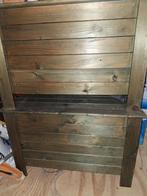 2 kisten met pianoscharnier 80x42x52, Minder dan 50 cm, Gebruikt, 50 tot 100 cm, Ophalen of Verzenden