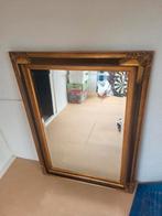 Grote spiegel in mooie lijst, Ophalen, Zo goed als nieuw, Rechthoekig, Minder dan 100 cm