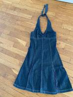 Jurk/Overgooier Geisha Vintage Denim M., Maat 38/40 (M), Geisha, Blauw, Ophalen of Verzenden