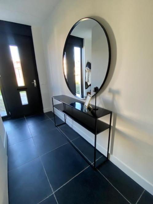 Stalen sidetable gepoedercoat (op maat gemaakt), Huis en Inrichting, Tafels | Sidetables, Nieuw, 25 tot 50 cm, 150 tot 200 cm