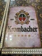 Krombacher Bier Wandbord - Nieuw!, Ophalen of Verzenden, Nieuw, Reclamebord