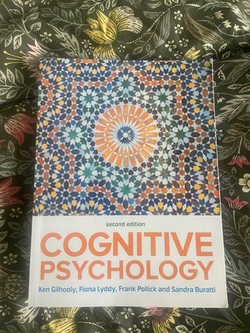 cognitive psychology - Gilhooly beschikbaar voor biedingen