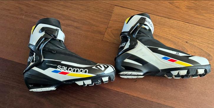 Salomon klapschaats inclusief ijzers, Sport en Fitness, Schaatsen, Gebruikt, Noren, Overige merken, Ophalen