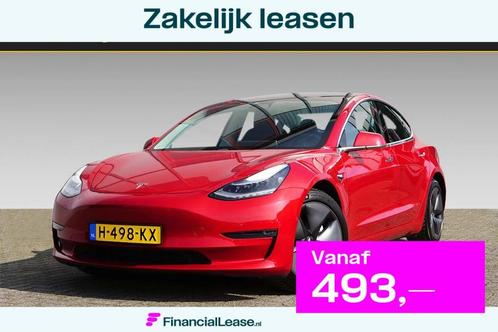 Tesla Model 3 Long Range AWD 75kWh Autopilot, Auto's, Tesla, Bedrijf, Lease, Financial lease, Model 3, ABS, Achteruitrijcamera