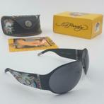 Zonnebril Ed Hardy EHS-011 72-11-120 Black - Battle, Overige merken, Zonnebril, Zwart, Nieuw