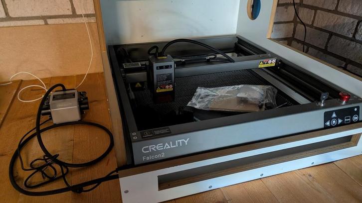 Creality Falcon 2 22W laser compleet en nieuw, Computers en Software, 3D Printers, Nieuw, Ophalen of Verzenden