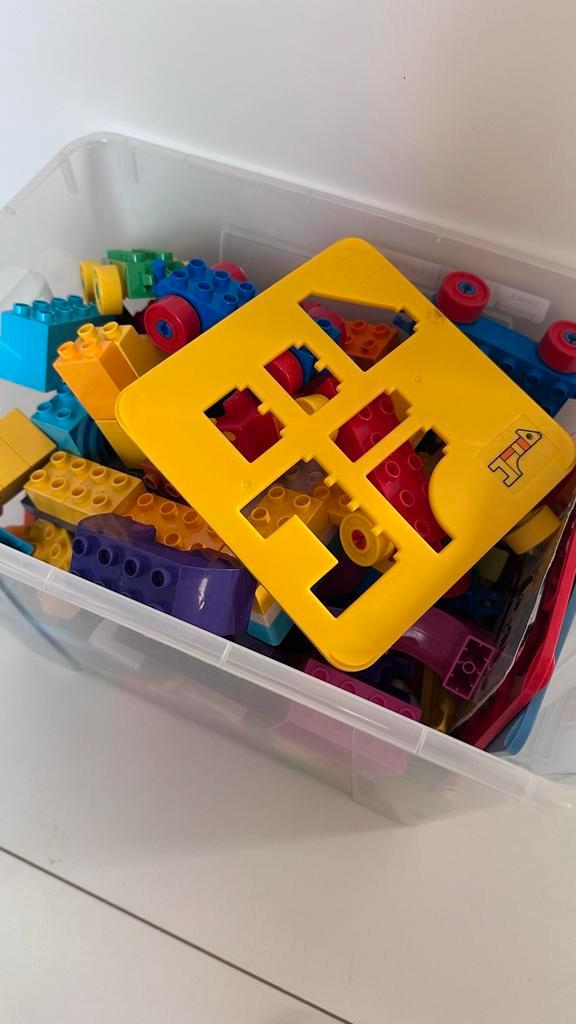 Grote Doos Duplo Blokken, Kinderen en Baby's, Speelgoed | Duplo en Lego, Gebruikt, Duplo, Losse stenen, Ophalen