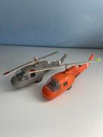 Vintage Luchttaxi Helikopters - Set van 2, Ophalen of Verzenden, Gebruikt