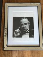 foto van  Don Vito Corleone uit The Godfather incl lijst, Ophalen of Verzenden, Zo goed als nieuw, Foto of Poster, Minder dan 50 cm