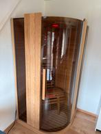Luxe Infrarood Hoeksauna - Compact & Compleet, Ophalen, Zo goed als nieuw, Infrarood, Complete sauna