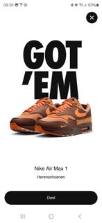 Nike Air Max 1 King's Day 43, Kleding | Heren, Schoenen, Nike, Nieuw, Ophalen of Verzenden, Sneakers of Gympen