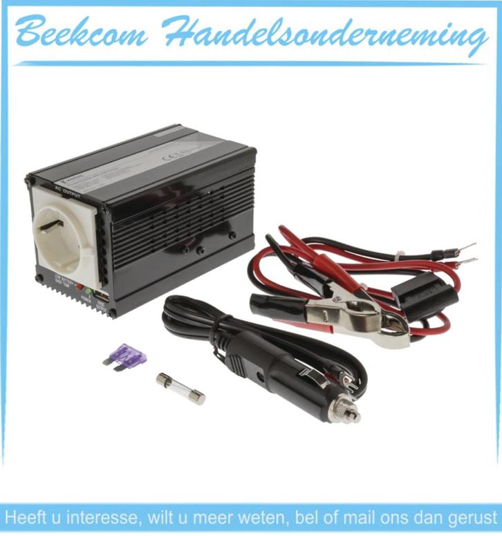 Omvormer 300 Watt  € 49,95, Caravans en Kamperen, Kampeeraccessoires, Nieuw, Ophalen of Verzenden
