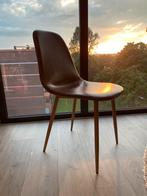 4X eettafelstoelen van JYSK., Ophalen, Bruin, Scandinavisch, Zo goed als nieuw