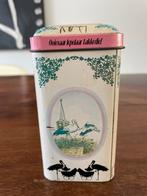 Vintage De Ruijter Blik - Ooievaar, Minder dan 50 cm, Gebruikt, Ophalen of Verzenden, Metaal