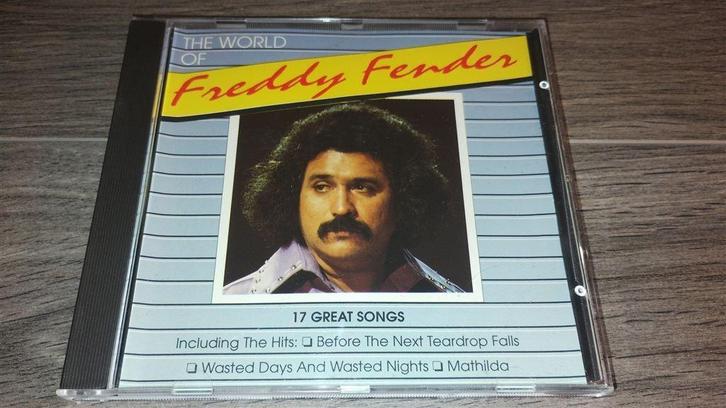 Freddy Fender - The World Of, Cd's en Dvd's, Cd's | Pop, Zo goed als nieuw, 1960 tot 1980, Ophalen of Verzenden