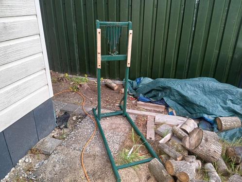 Wegens overstappen op een pellet kachel het volgende te koop, Tuin en Terras, Tuinhuizen, Zo goed als nieuw, Hout, 200 tot 400 cm