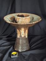 Prachtige zeer grote vaas 34 cm voor o.a. ikebana. keramiek, Huis en Inrichting, Ophalen of Verzenden, Gebruikt, Aardewerk of Porselein