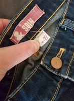 spijkerbroek maat 27, Ophalen of Verzenden, Zo goed als nieuw, Blauw, W27 (confectie 34) of kleiner