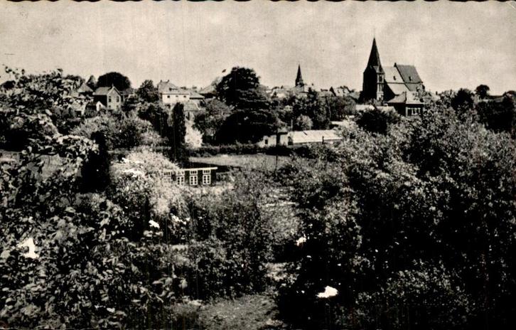 Aalten - Gezicht - Kerk, Verzamelen, Ansichtkaarten | Nederland, Ongelopen, Gelderland, 1940 tot 1960, Ophalen of Verzenden