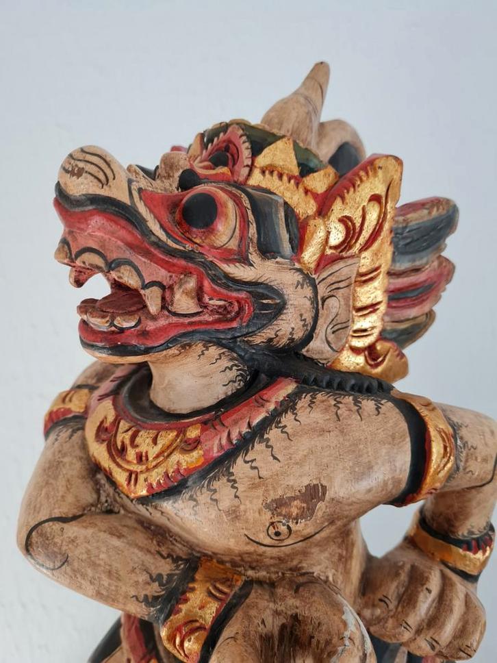 Keris drager - Keris Kris houder Hanuman, Antiek en Kunst, Kunst | Niet-Westerse kunst, Ophalen of Verzenden