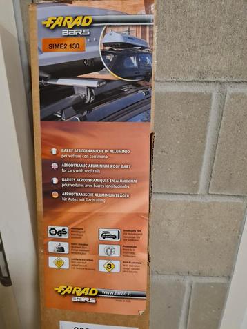 Nieuwe ongebruikte dakdragers Farad sime 2 130 beschikbaar voor biedingen