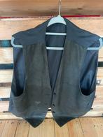 Colbert gilet, echt leer, Ophalen, Zo goed als nieuw, Zwart