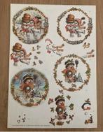 3D Kerst knipvel sneeuwpop, Ophalen, Nieuw, Kerst, Knipvel