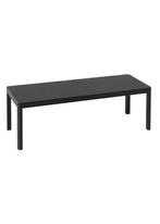 Muuto Workshop design coffeetable zwart hout salontafel 645,, Ophalen, Minder dan 50 cm, 100 tot 150 cm, Eikenhout