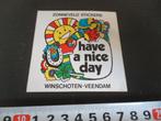 sticker Winschoten Veendam Zonneveld Stickers Have a nice, Ophalen, Zo goed als nieuw, Sticker