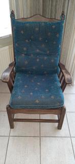 Vintage stoel, Rookstoel, Relax fauteuil, Huis en Inrichting, Fauteuils, Ophalen, Gebruikt, 50 tot 75 cm