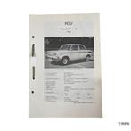Kluwer | NSU 1000L / 1000TT / 110 | 1966 | NL, Ophalen of Verzenden