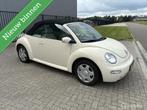 Volkswagen New Beetle Cabriolet 2.0, Auto's, Volkswagen, Voorwielaandrijving, 65 €/maand, Stof, Gebruikt