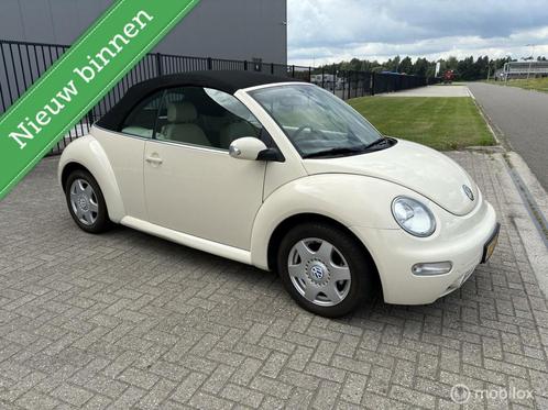 Volkswagen New Beetle Cabriolet 2.0, Auto's, Volkswagen, Bedrijf, Te koop, Beetle (Kever), ABS, Airbags, Alarm, Centrale vergrendeling