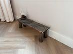 Landelijk houten krukje / decoratief bankje – 60x20x20 cm, Ophalen of Verzenden, Nieuw, Hout