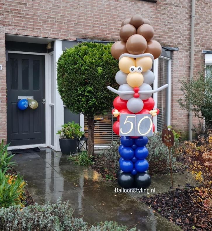 Abraham Sarah ballonnenfiguur ballonnenpop, Hobby en Vrije tijd, Feestartikelen, Nieuw, Versiering, Verjaardag, Ophalen of Verzenden