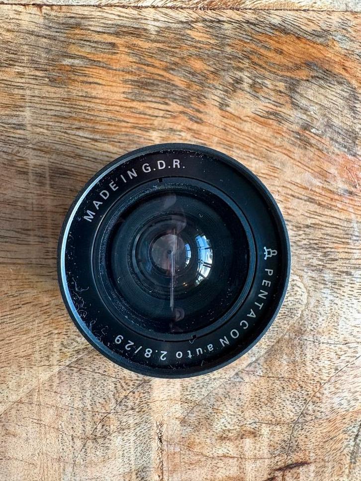 Pentacon Auto 2.8/29mm Camera Lens, Audio, Tv en Foto, Fotografie | Lenzen en Objectieven, Gebruikt, Standaardlens, Ophalen