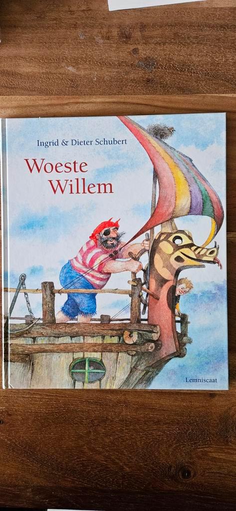 prentenboek Woeste Willem, Boeken, Kinderboeken | Baby's en Peuters, Zo goed als nieuw, Ophalen of Verzenden