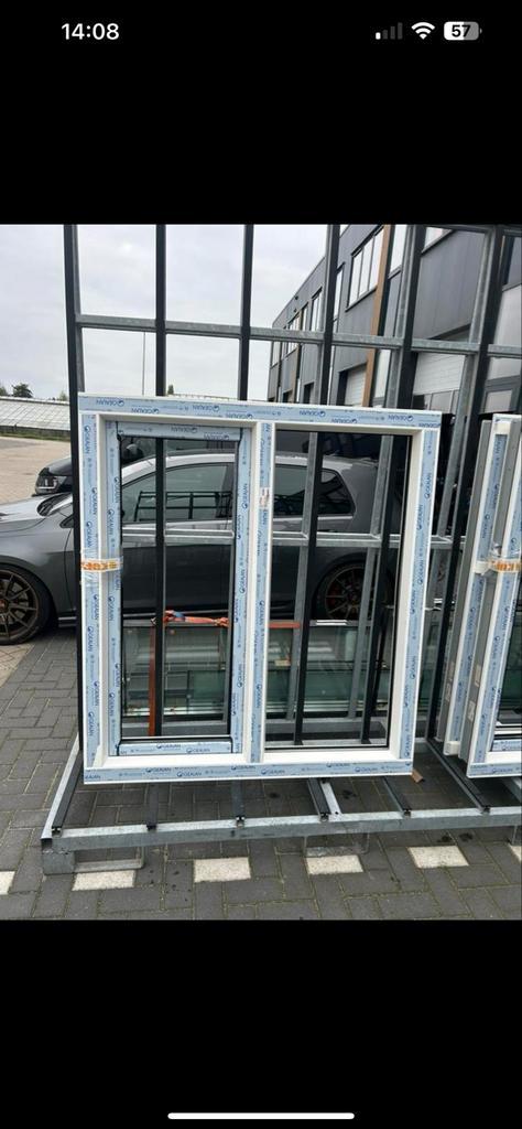 Gealan Kunststof Kozijnen met Hor & Rolluik, Doe-het-zelf en Verbouw, Deuren en Horren, Nieuw, Overige typen, 200 tot 215 cm, 100 tot 120 cm